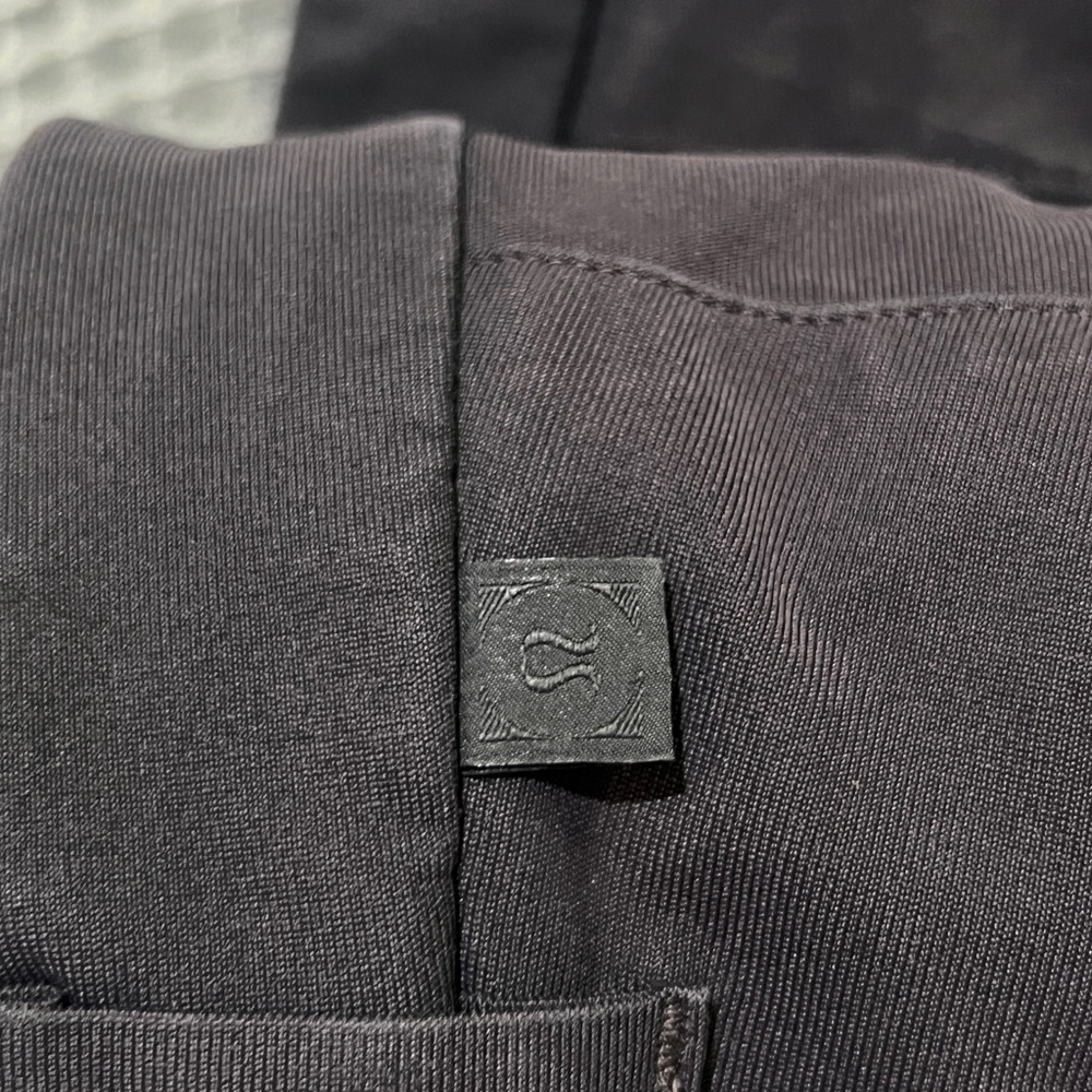 Lululemon Athletica Charcoal Pants with Logo Accent